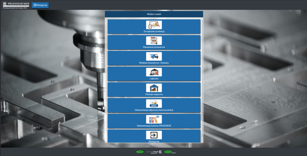 Aplikacja WEB – zrzuty ekranu